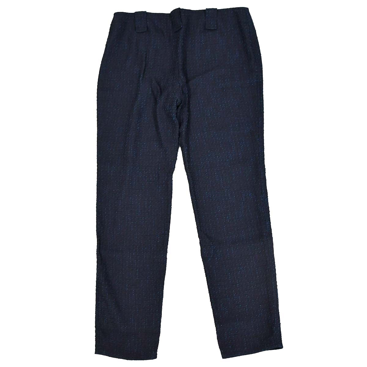 Luxury Chanel Long Pants Black Navy 01P #48