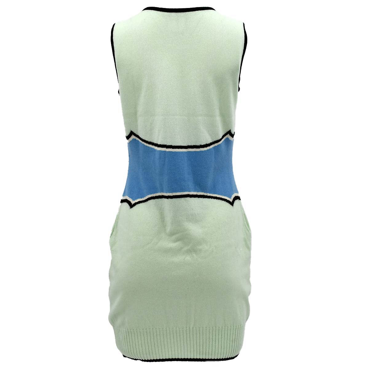 Luxury Chanel Cruise 2009 Sleeveless Dress Light Green 09C #40
