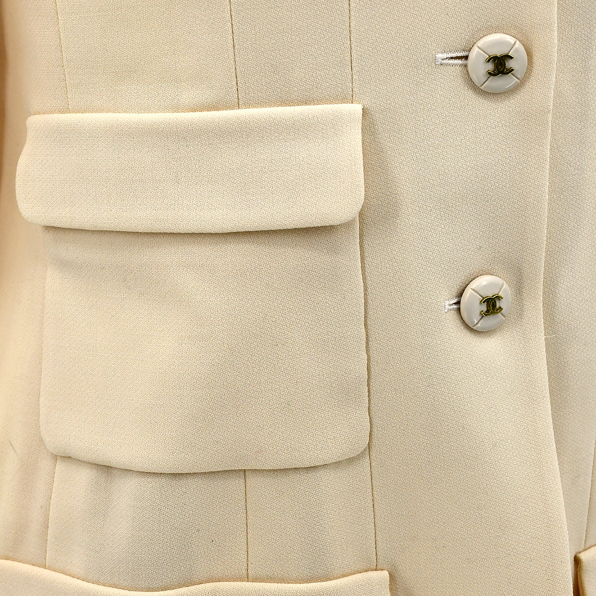 Luxury Chanel Spring 1995 Single Breasted Jacket #40
