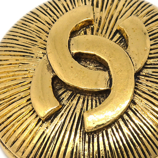 Luxury Chanel Brooch Pin Gold 1136