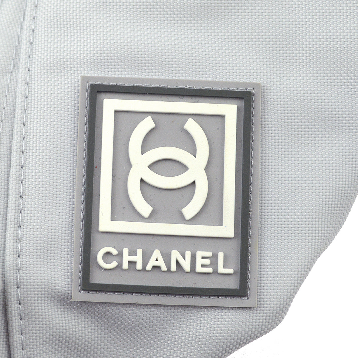 Luxury Chanel Sport Line Bucket Hat Gray #M Small New