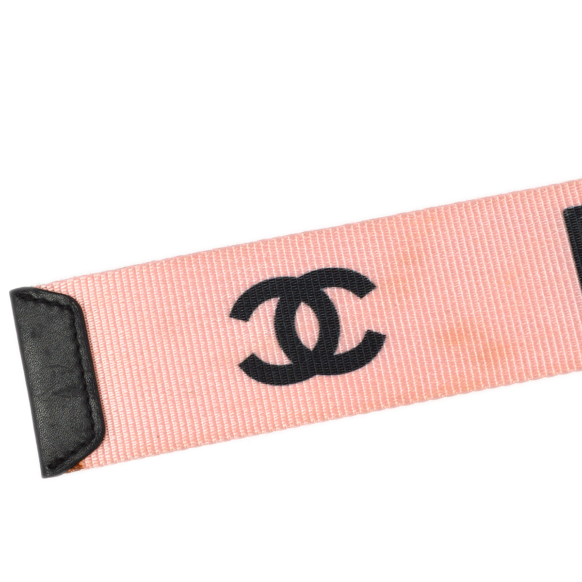 Luxury Chanel Cassette Tape Belt Pink 04P #75/30 Small New