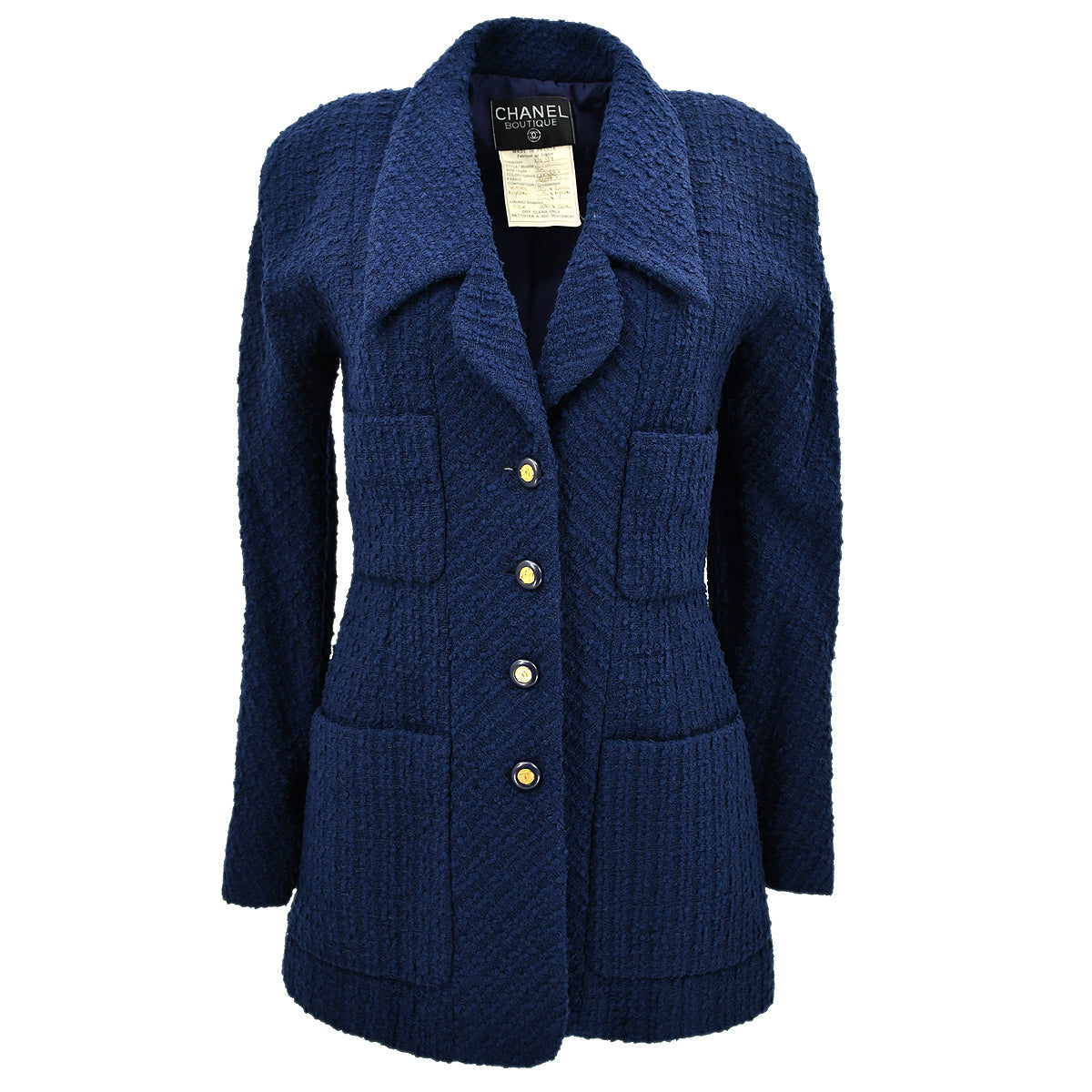 Luxury Chanel 1994 Single Breasted Jacket #38