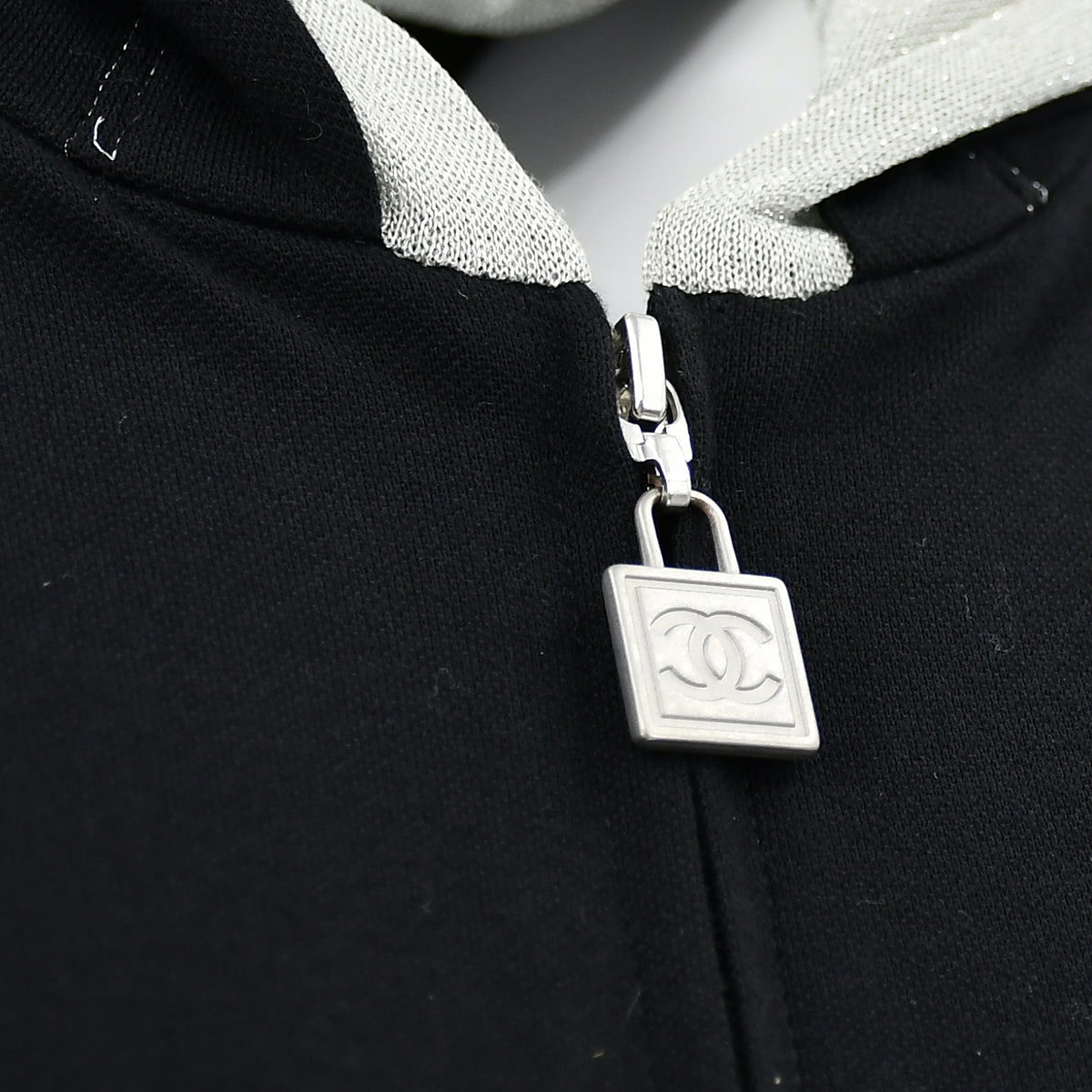 Luxury Chanel Spring 2006 Sport Line Hoodie Zip Up Top #40