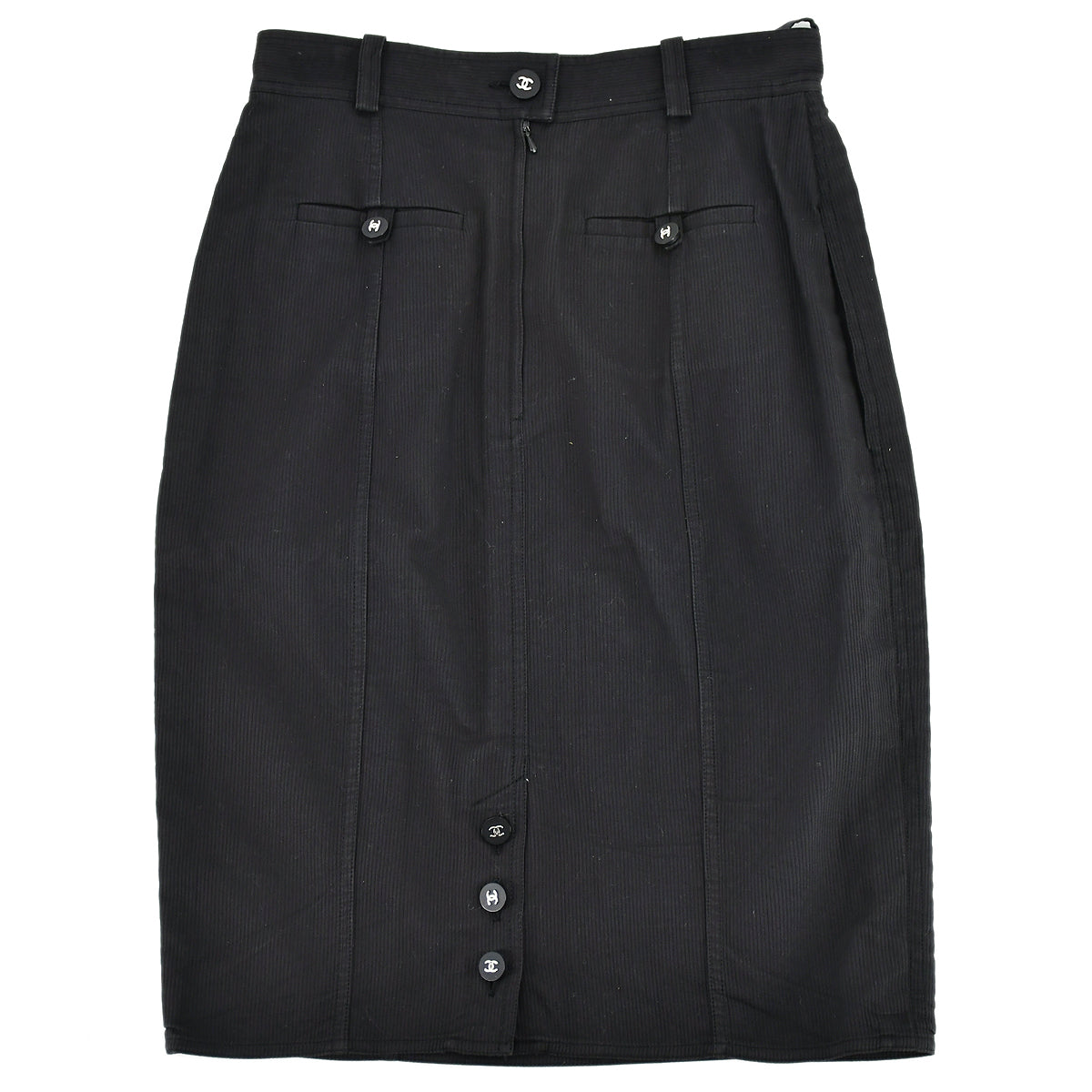 Luxury Chanel Skirt Black