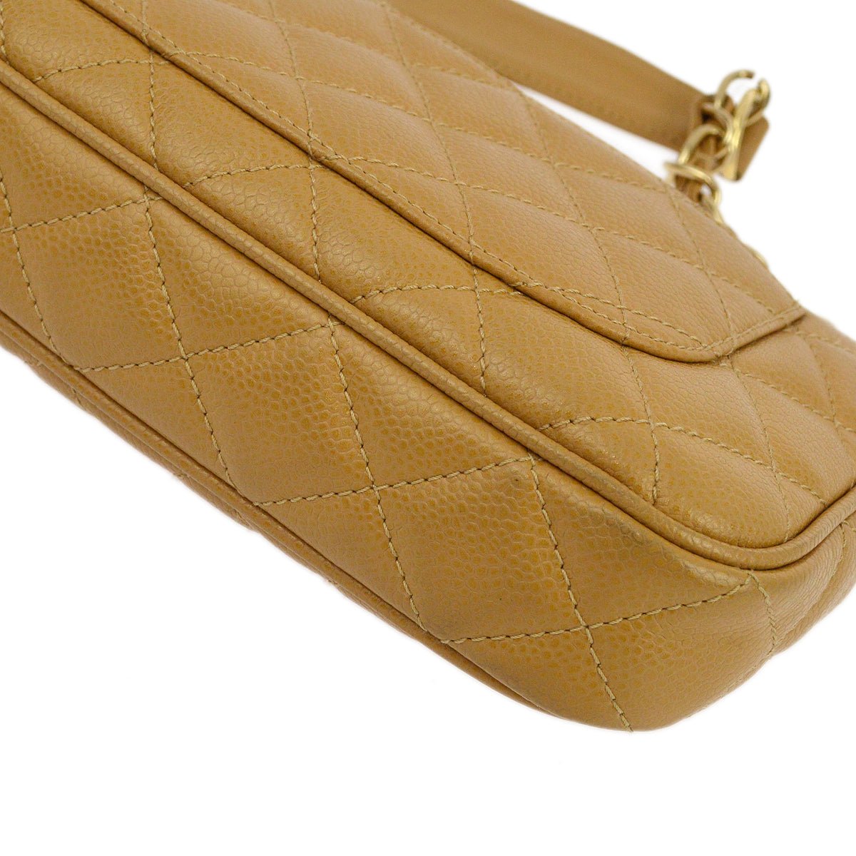 Luxury Chanel 2003-2004 Caviar Shoulder Bag