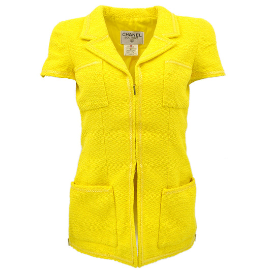 Luxury Chanel Spring 1995 zipped jacket #38