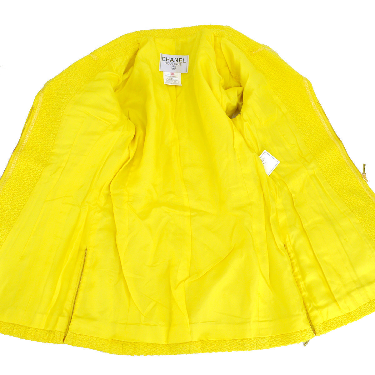 Luxury Chanel Spring 1995 zipped jacket #38