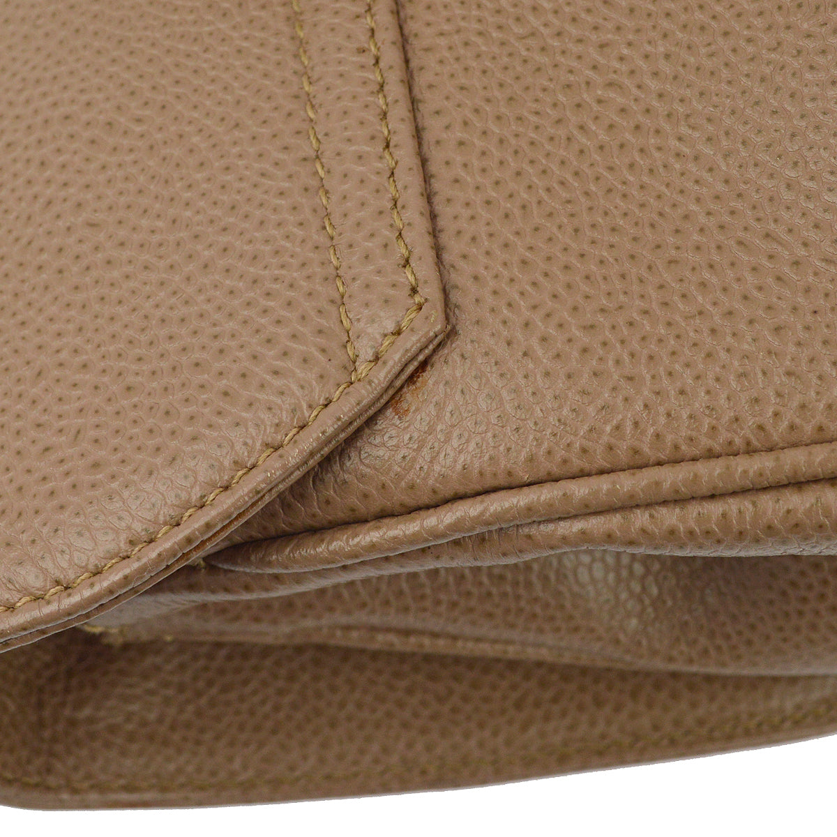 Luxury Chanel * 1996-1997 Brown Caviar Triple CC Backpack