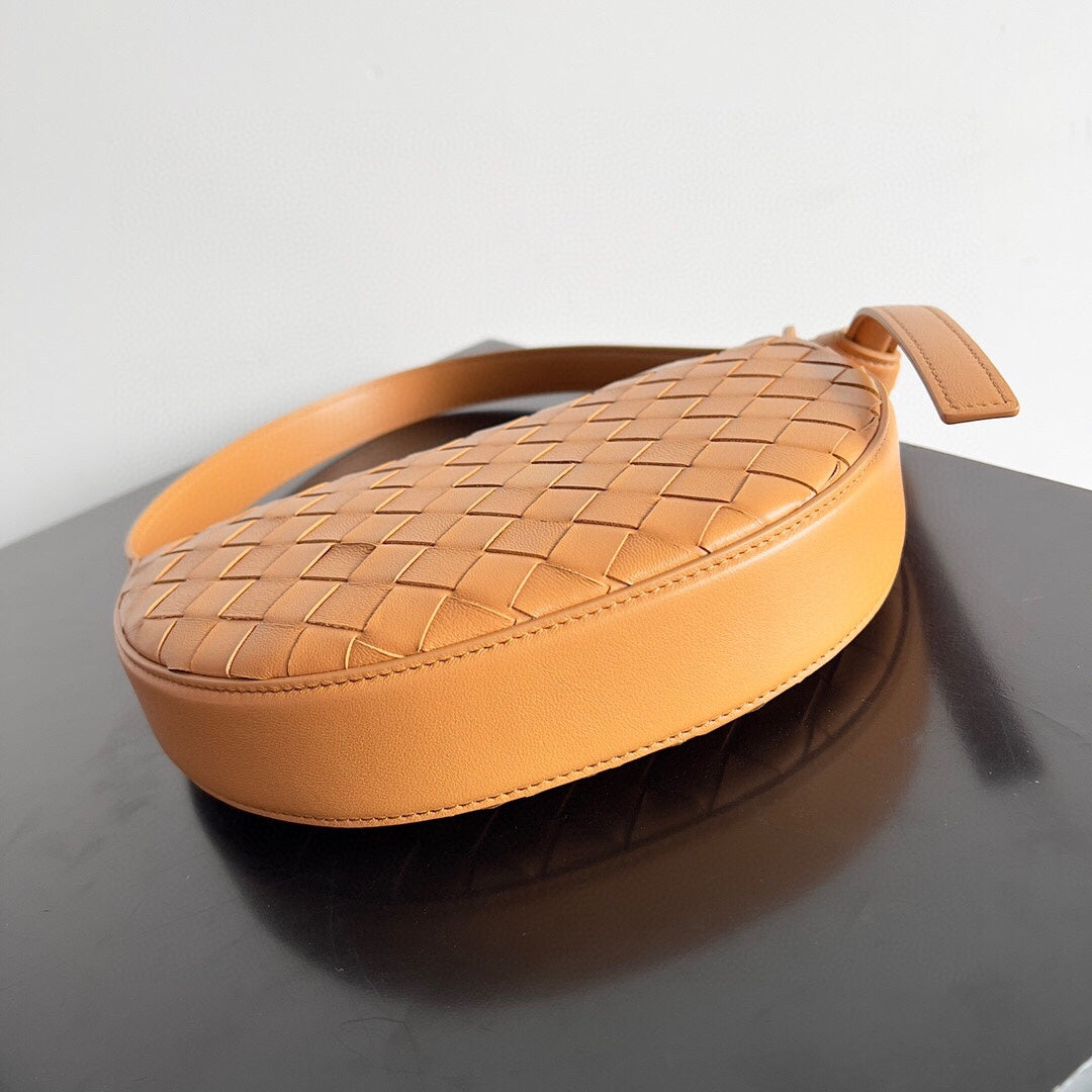 Luxury Bottega Veneta BV Mini Sunrise 23cm Salmon Calfskin Ghw