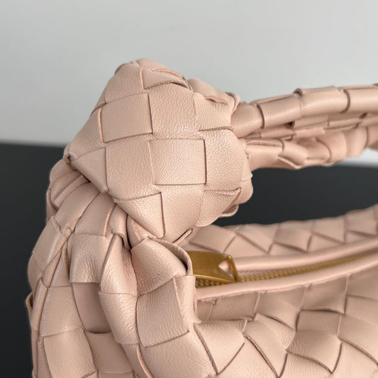 Luxury Bottega Veneta mini jodie 28 nude lambskin