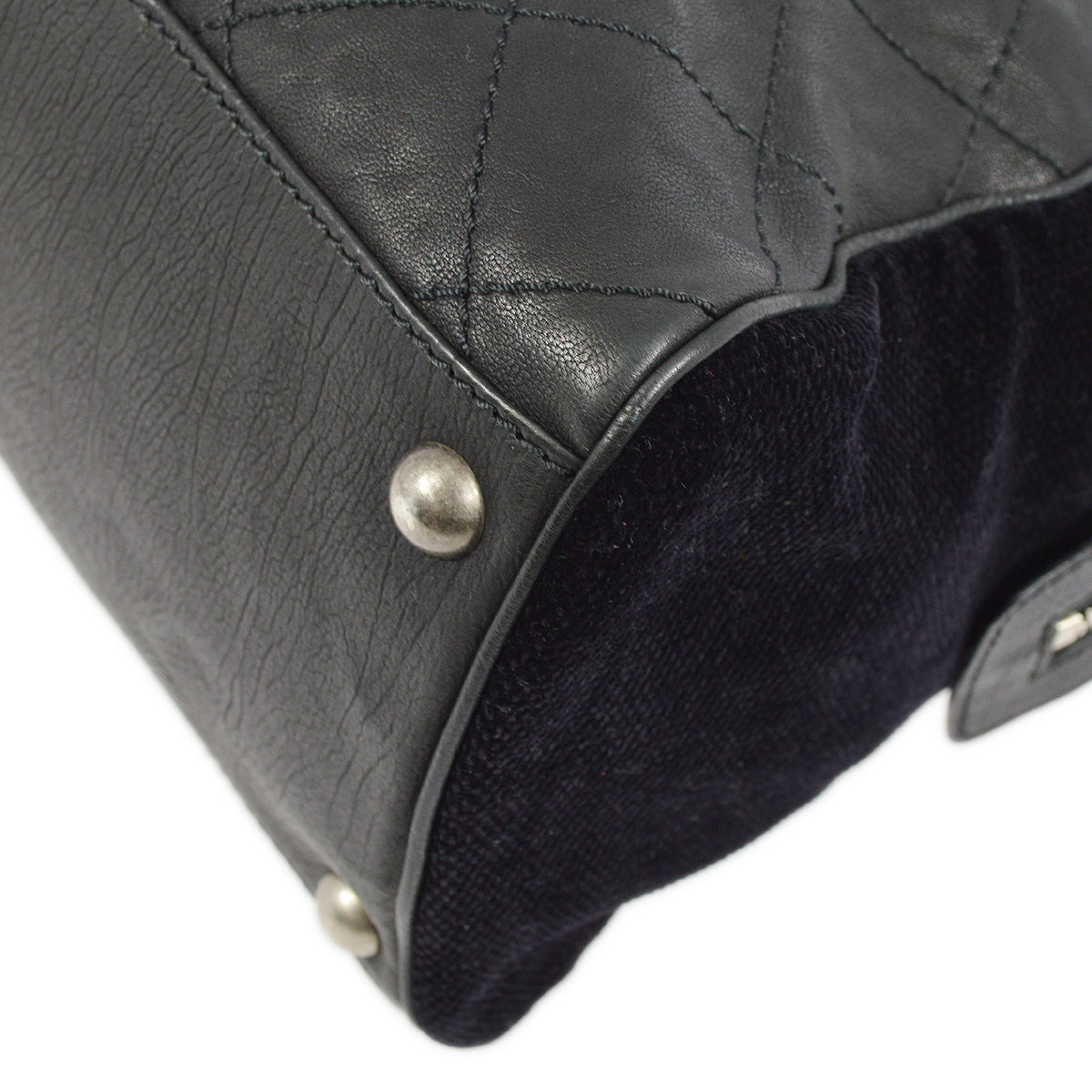 Luxury Chanel 2006-2008 Black Mademoiselle Lock Tote Bag