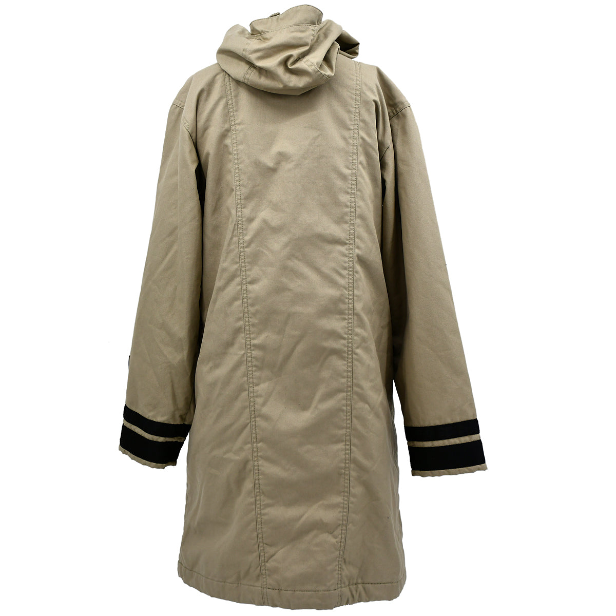 Luxury Chanel Sport Line Hooded Coat Beige #36