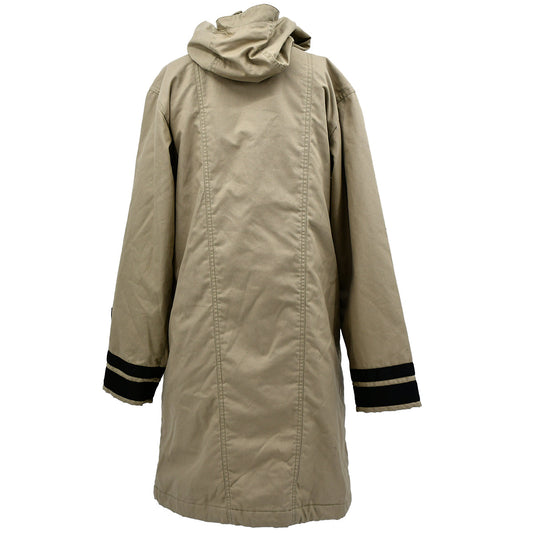 Luxury Chanel Sport Line Hooded Coat Beige #36
