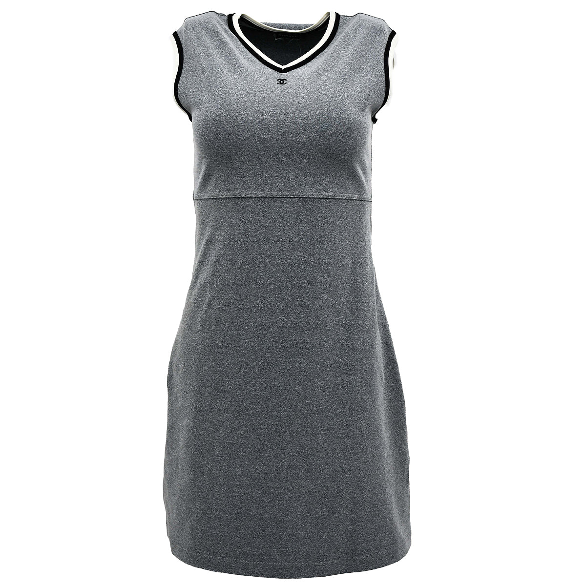 Luxury Chanel Dress Gray