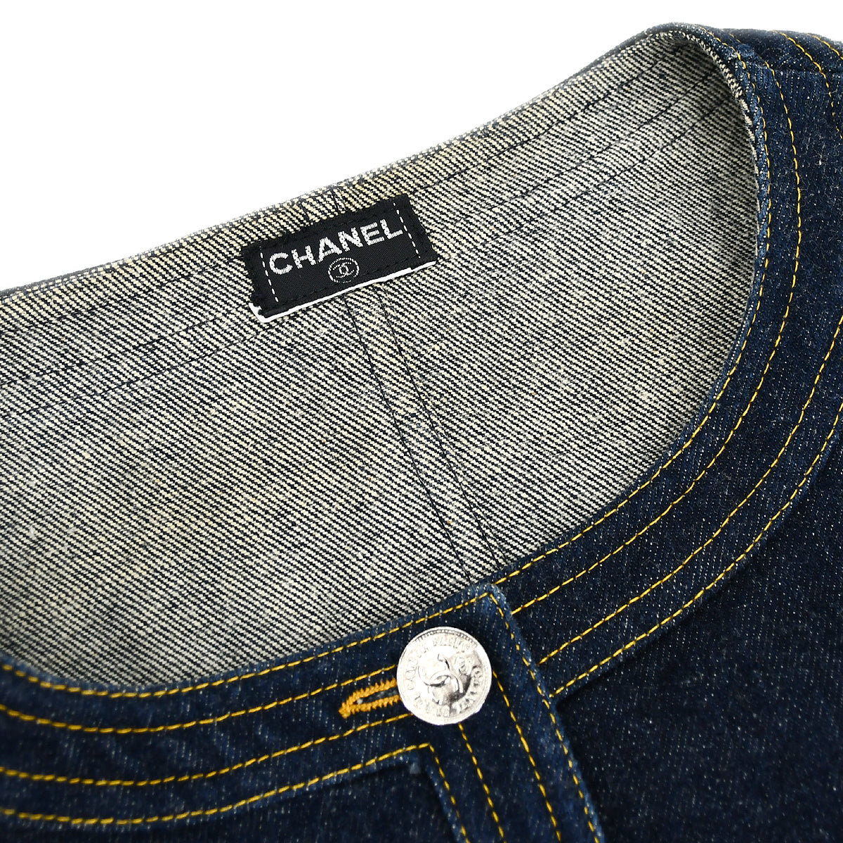 Luxury Chanel Vest Denim Jacket