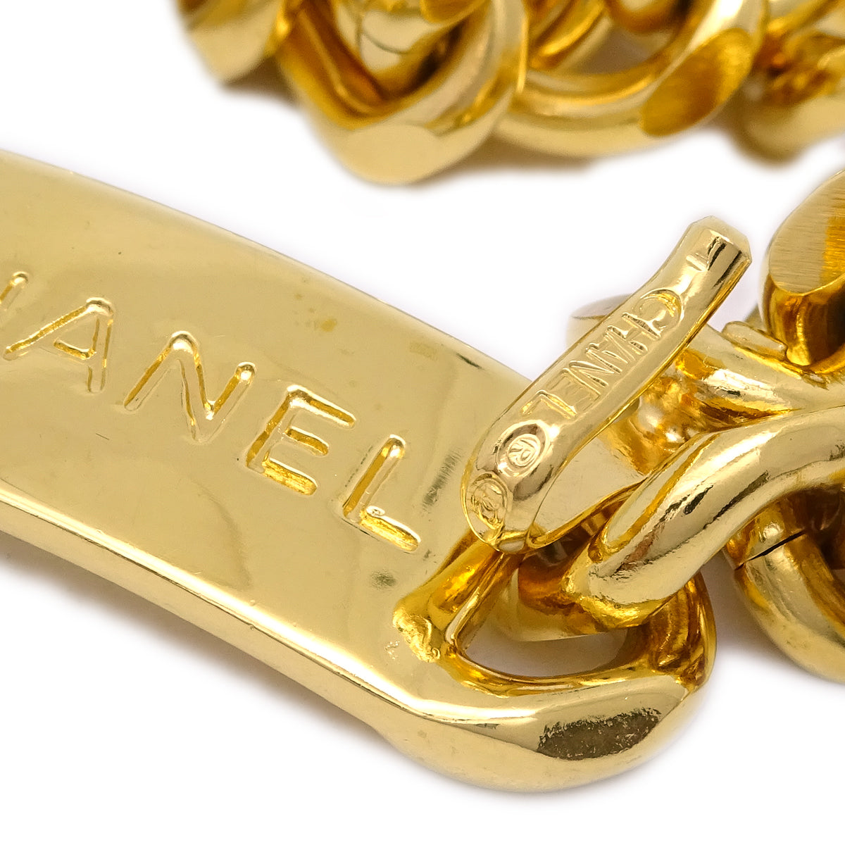 Luxury Chanel Medallion Chain Belt Small New