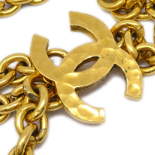 Luxury Chanel CC Gold Chain Belt 684 Small New
