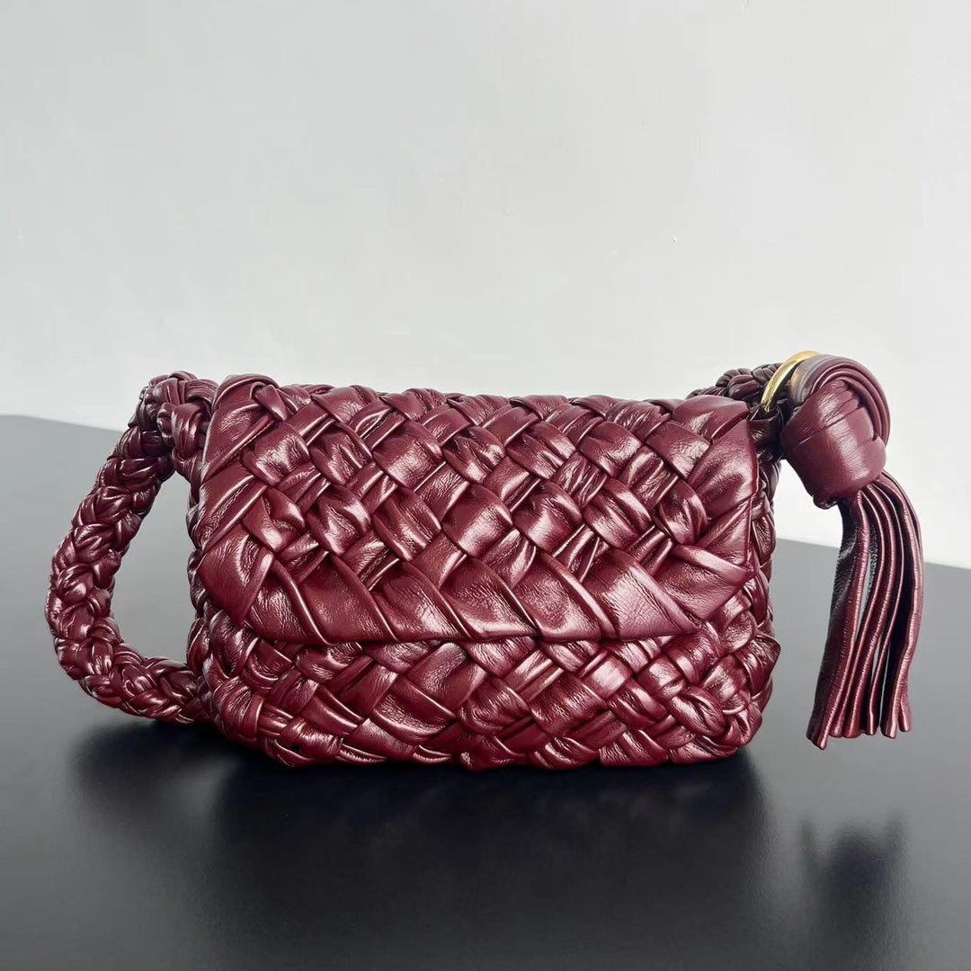 Luxury Bottega Veneta KALIMERO CITTÀ 25 IN BAROLO CALFSKIN