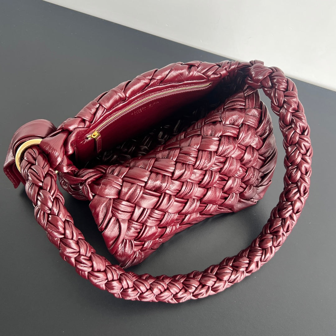 Luxury Bottega Veneta KALIMERO CITTÀ 25 IN BAROLO CALFSKIN
