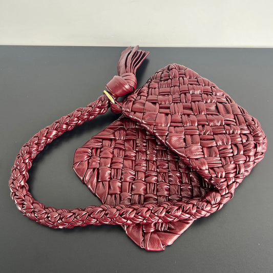 Luxury Bottega Veneta KALIMERO CITTÀ 25 IN BAROLO CALFSKIN