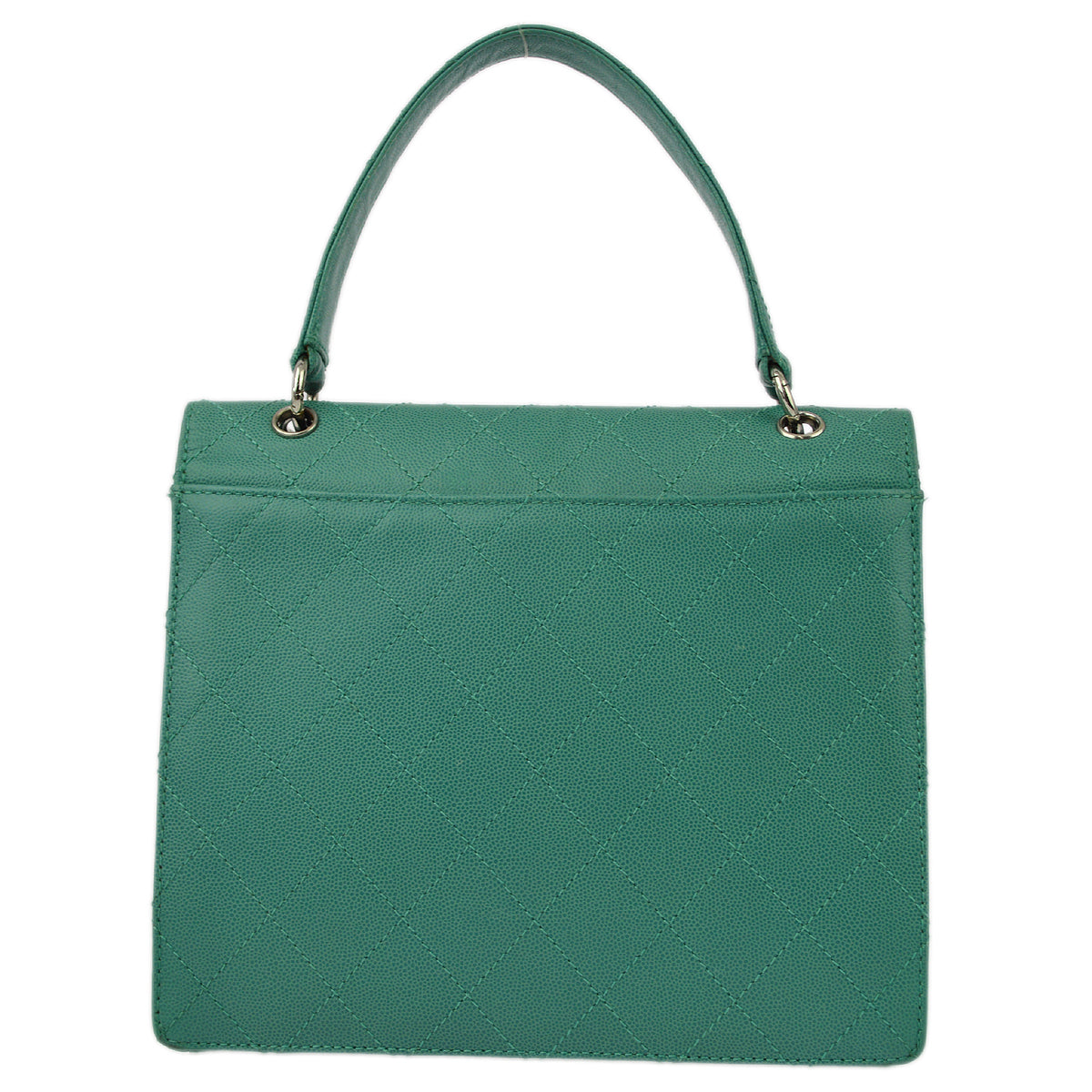 Luxury Chanel 1997-1999 Caviar Letter Flap Handbag