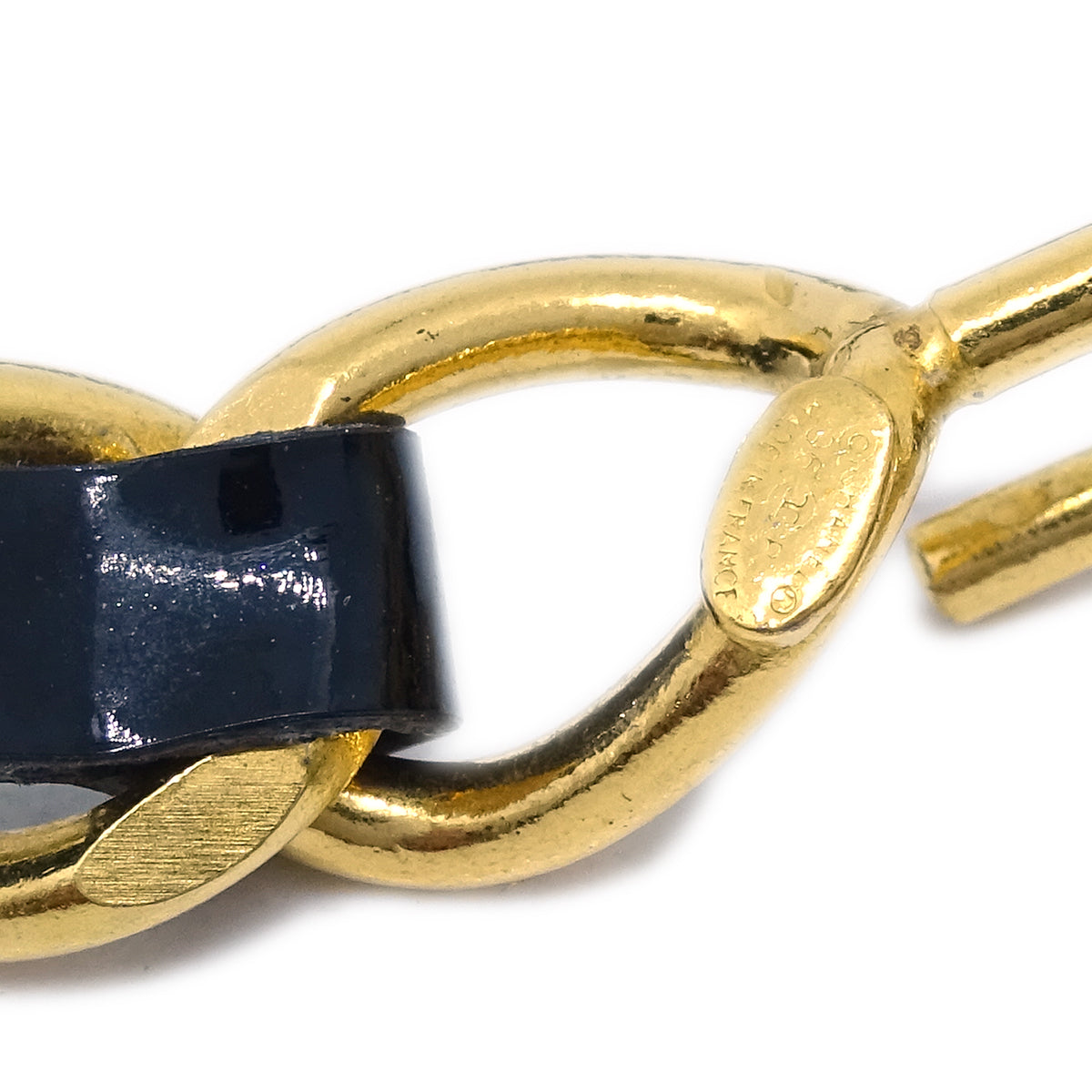 Luxury Chanel 1996 Crystal & Gold CC Choker