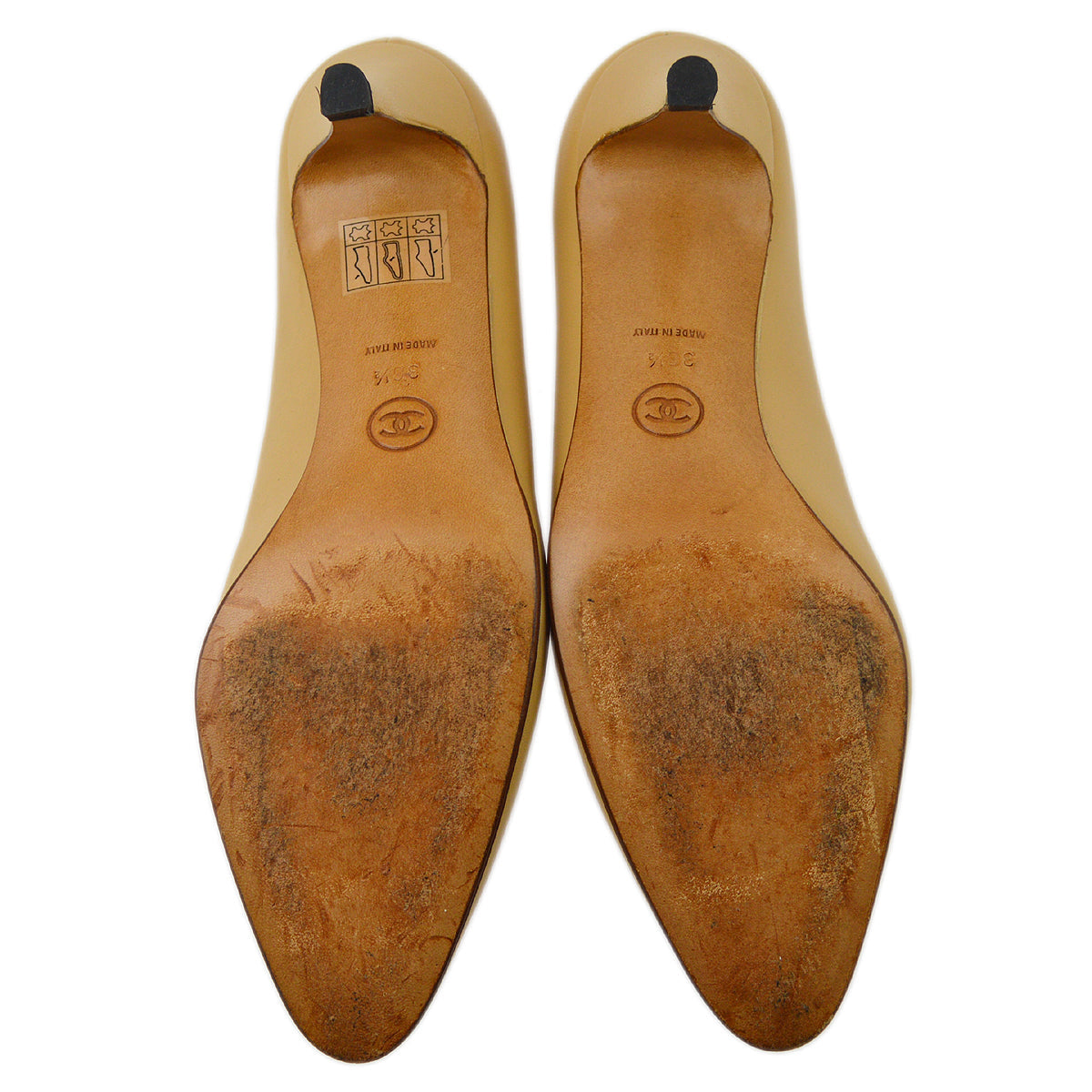 Luxury Chanel * Pumps Shoes #36 1/2 C