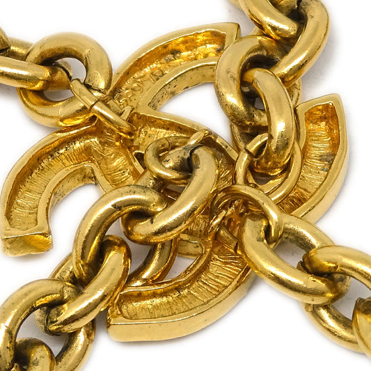 Luxury Chanel CC Chain Belt Gold 684 Small New