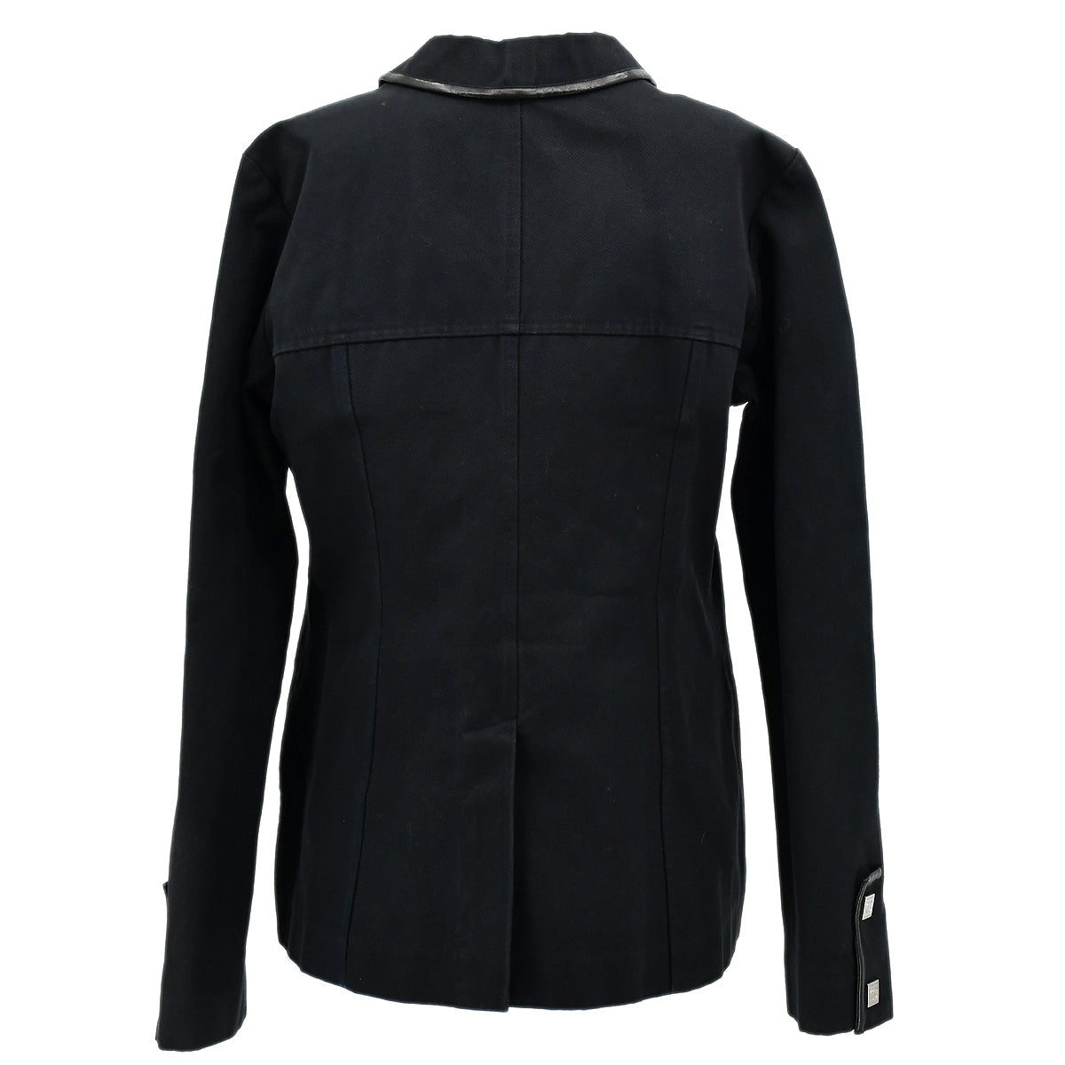 Luxury Chanel Sport Line Single Breasted Jacket Black 06P #44