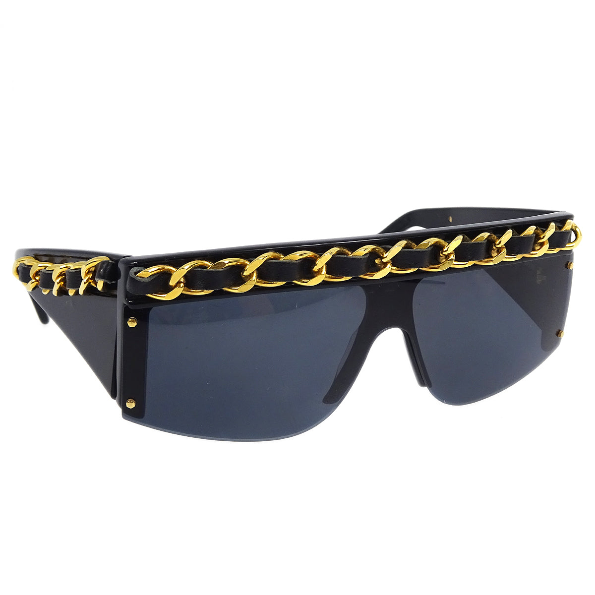 Luxury Chanel Sunglasses Eyewear Black Small New