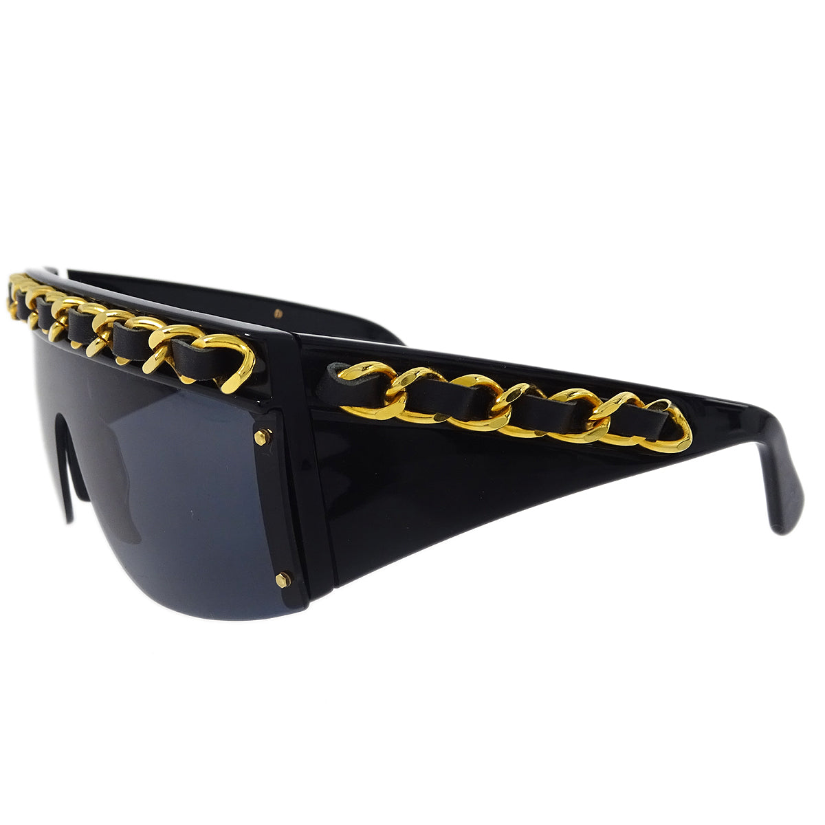 Luxury Chanel Sunglasses Eyewear Black Small New