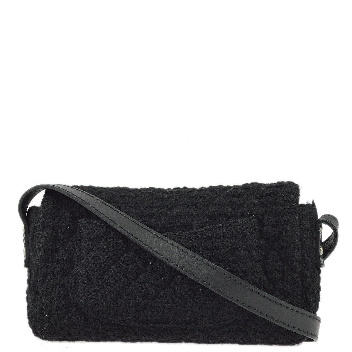 Luxury Chanel 2009-2010 Tweed Mademoiselle Lock Shoulder Bag