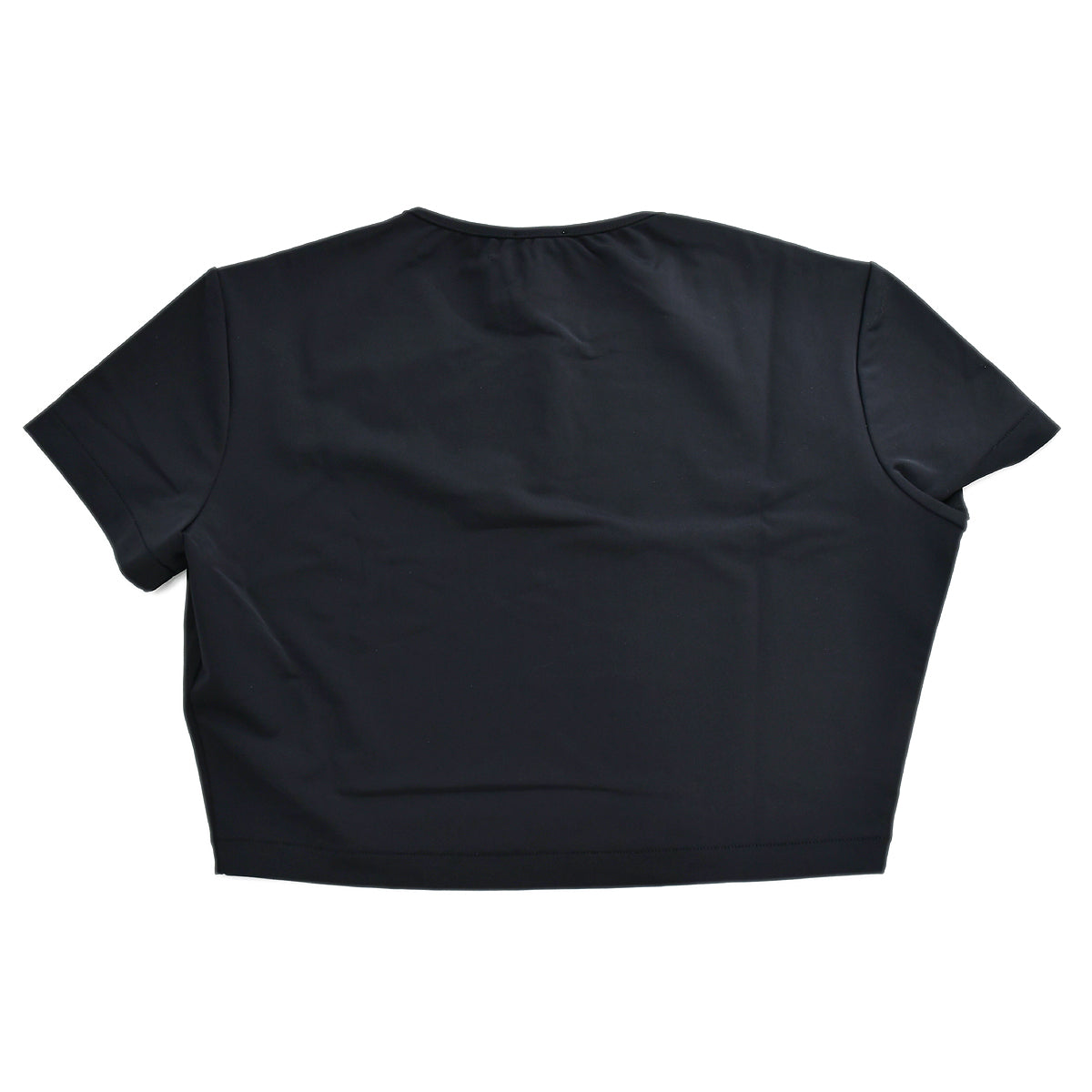 Luxury Chanel Cropped T-shirt Black P95 #44