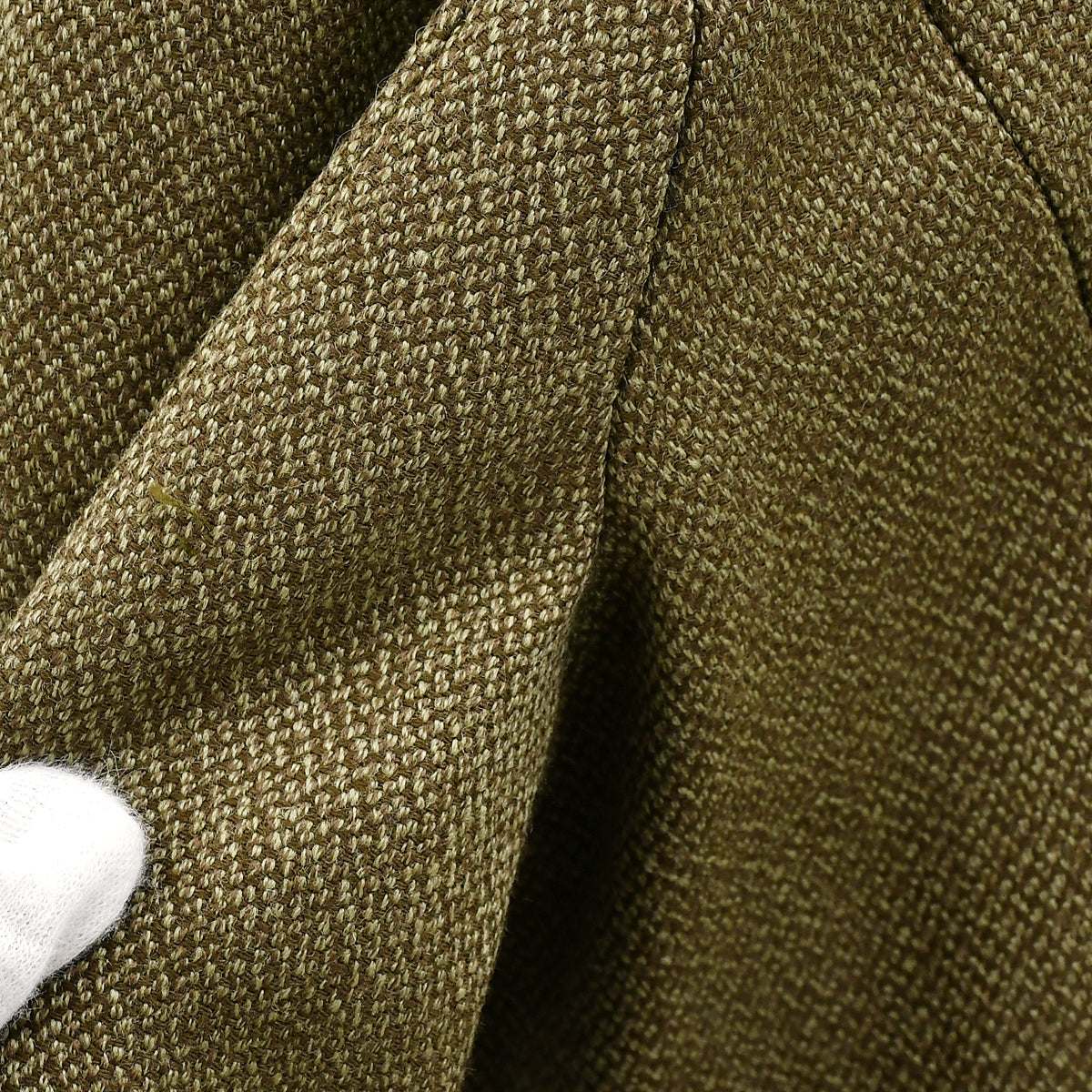 Luxury Chanel Single Breasted Jacket Khaki 96A #40