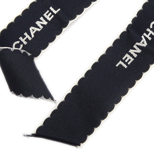 Luxury Chanel Bow Brooch Pin Black