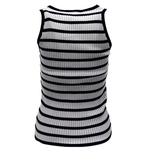 Luxury Chanel Sleeveless Tops Gray 98P #40