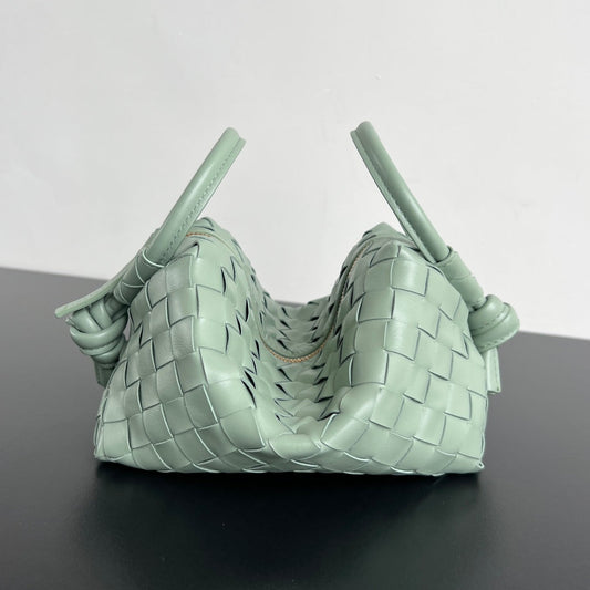 Luxury Bottega Veneta BV Loop Top Handle 19cm Sauge Lambskin