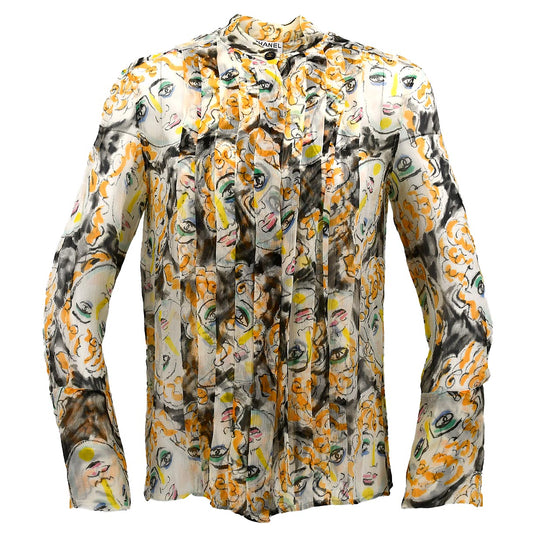 Luxury Chanel Blouse Shirt
