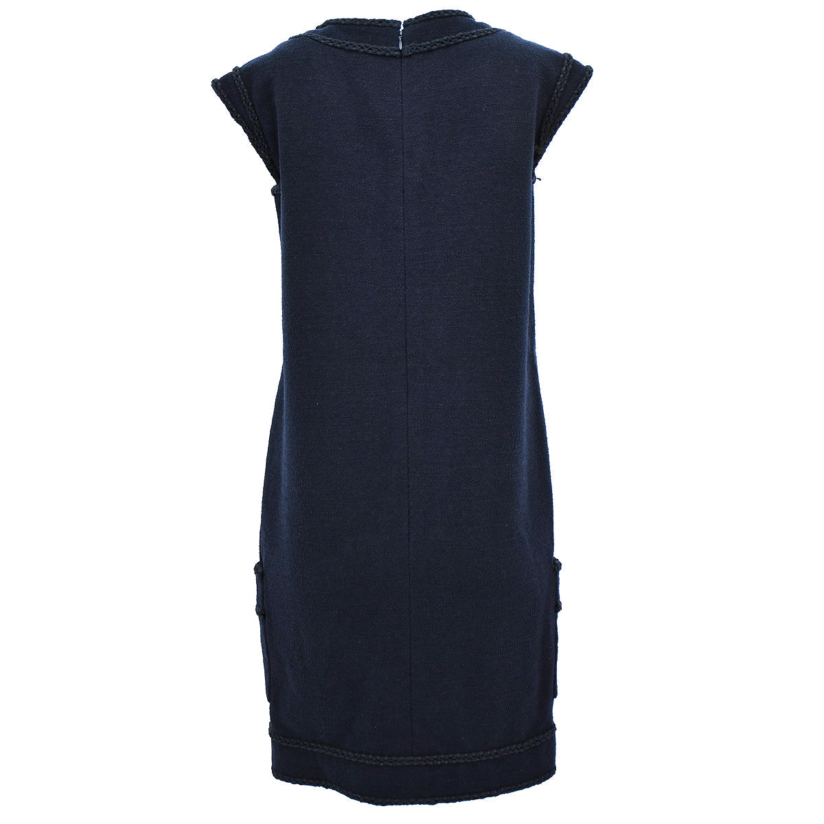 Luxury Chanel Dress Navy 08C #38