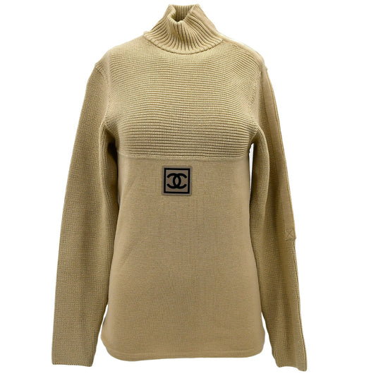 Luxury Chanel Sport Line Sweater Beige 02A #38