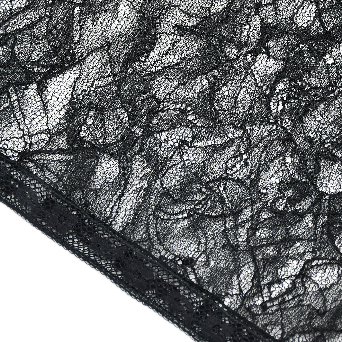 Luxury Chanel Sleeveless Lace Tops Black 00T #36
