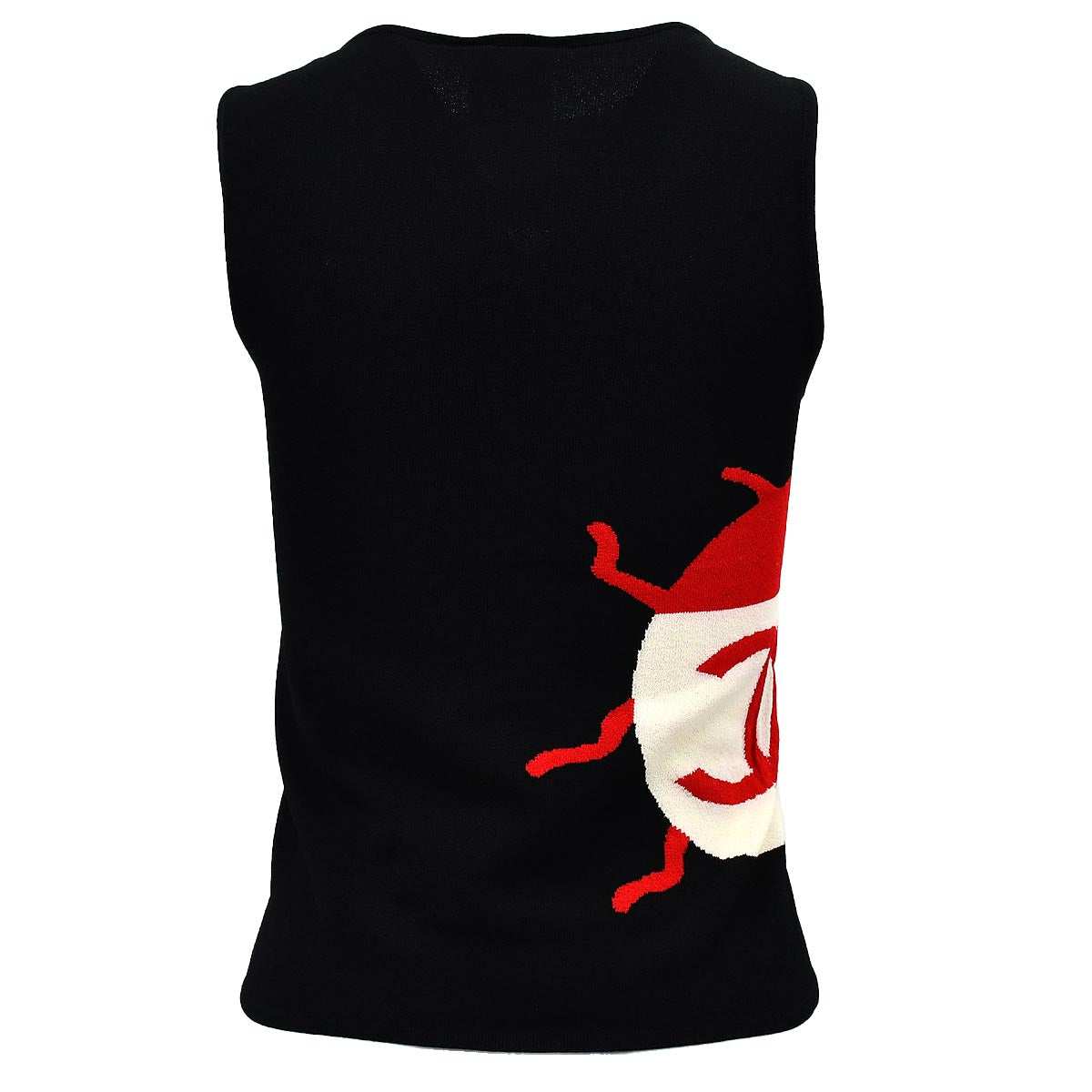 Luxury Chanel Ladybug Sleeveless Tops Black 04P #38