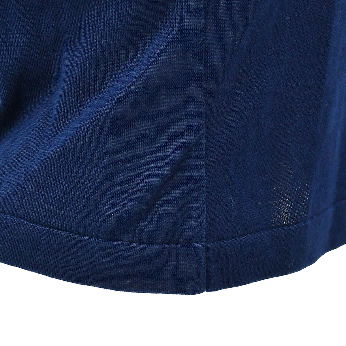 Luxury Chanel T-shirt Tops Navy 96C #42