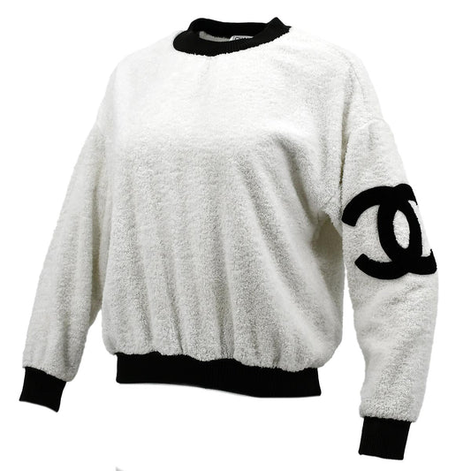 Luxury Chanel Sweatshirt White