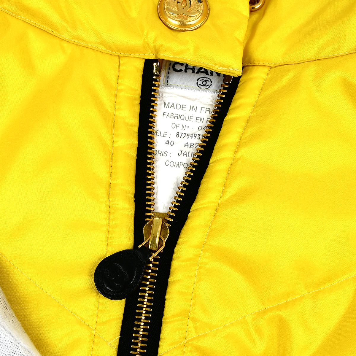 Luxury Chanel Jacket Yellow #40