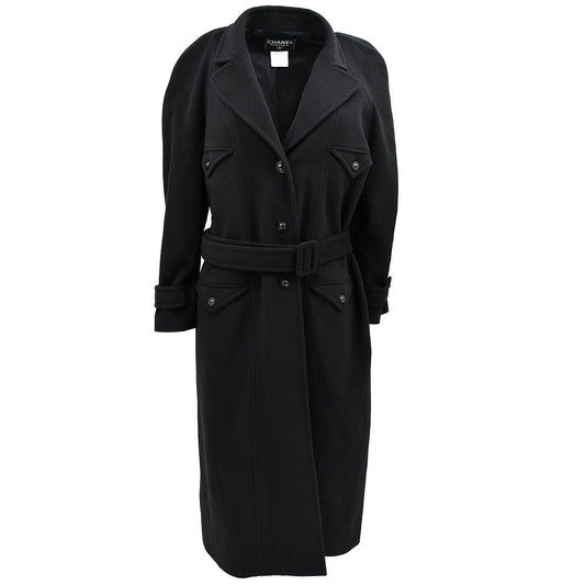 Luxury Chanel Coat Black 97A #38