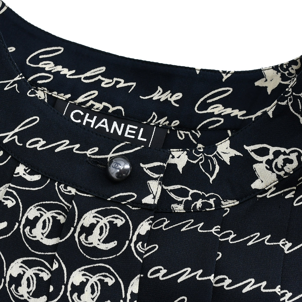Luxury Chanel Sleeveless Top Black 06C #38