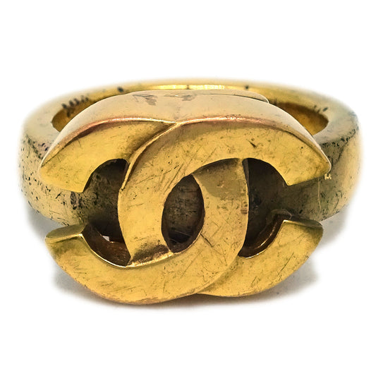 Luxury Chanel Ring Gold #51 #11 01P