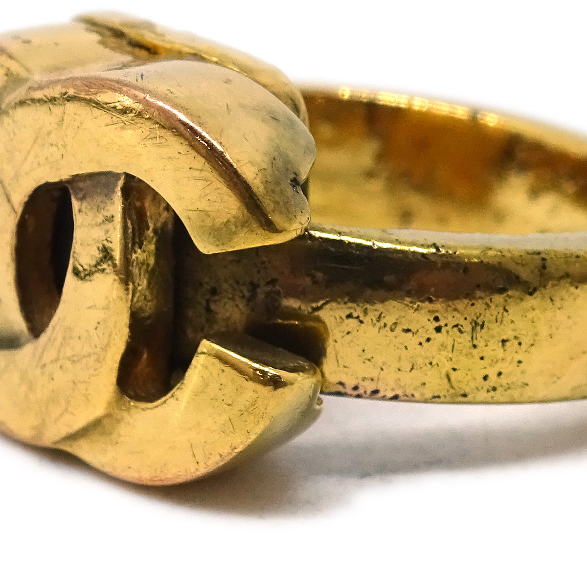 Luxury Chanel Ring Gold #51 #11 01P